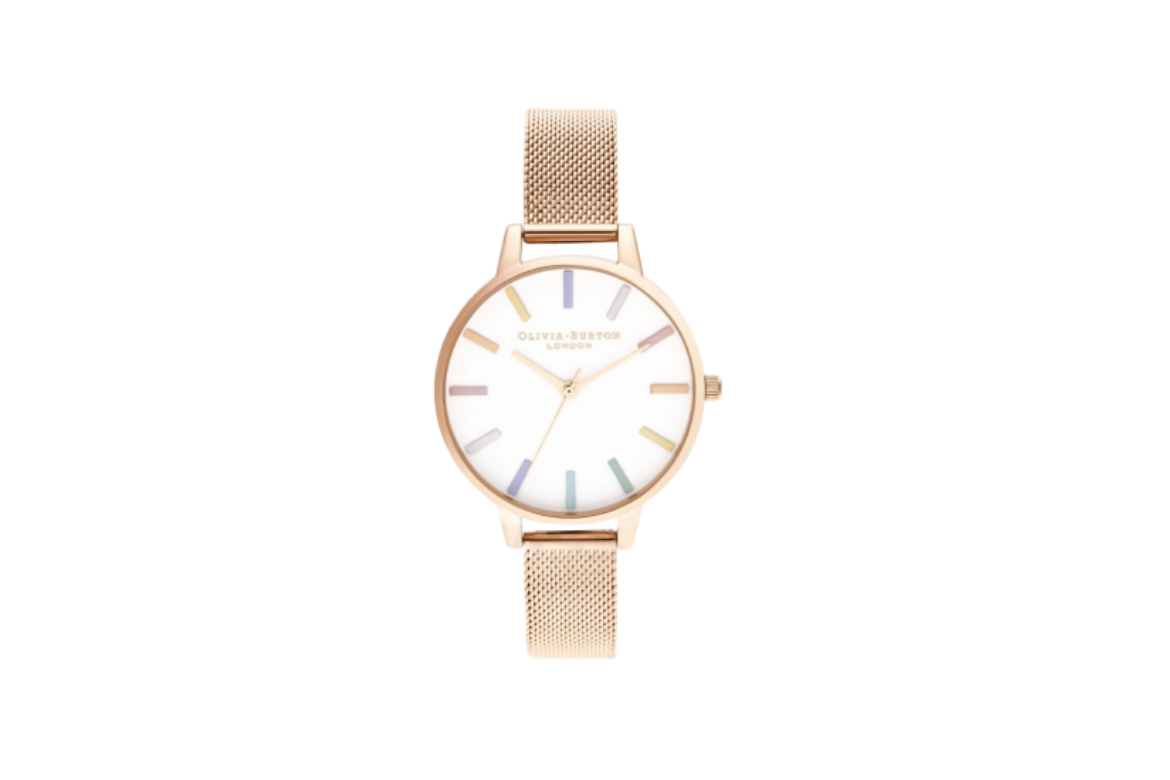 OLIVIA BURTON OB16RB24 – ZEGAREK RAINBOW Z KOLOROWYMI INDEKSAMI